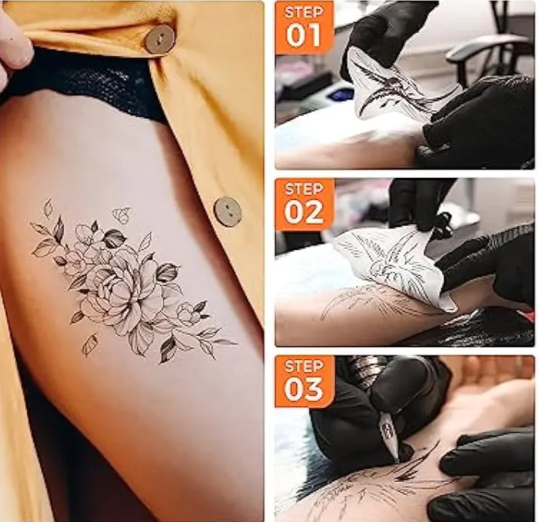 Revolutionize Your Tattoo Artistry with the M08F Wireless Tattoo Stencil Printer: Smartphone & PC Compatible!